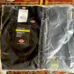 Dickies Slim Fit Straight Leg Work Pants